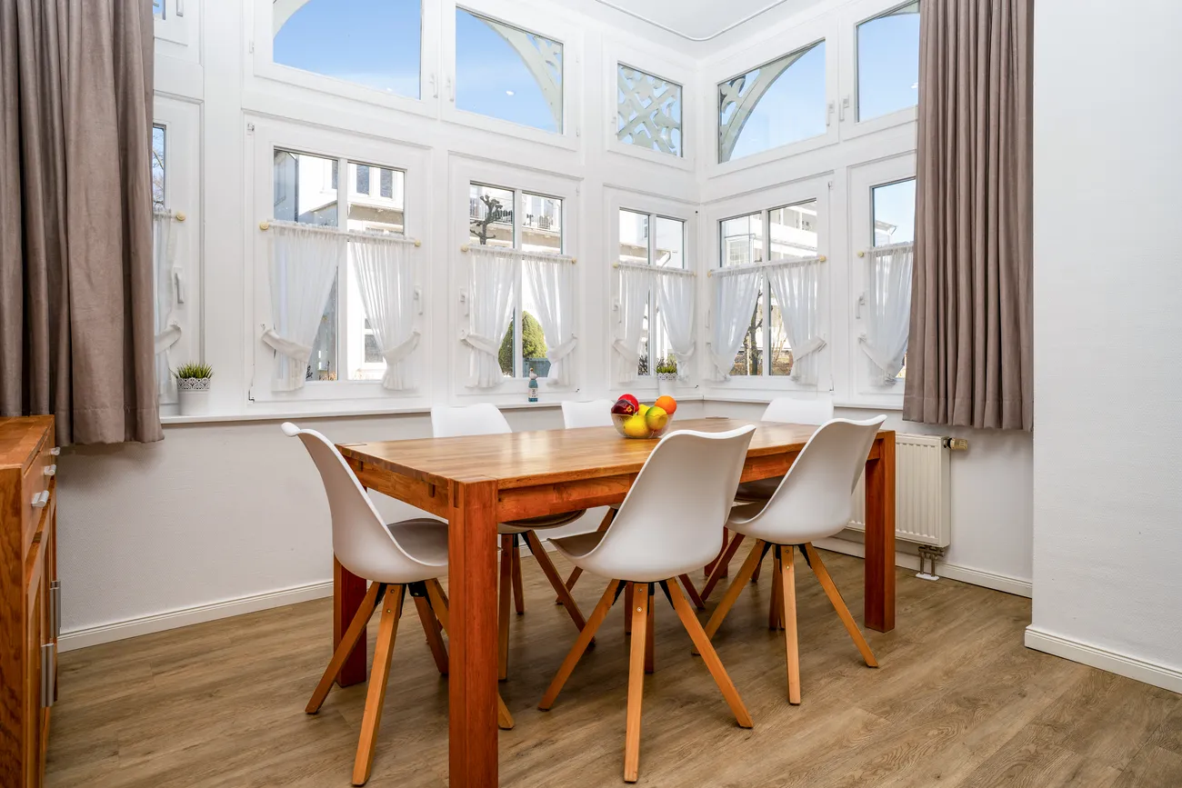 Wohnung 1 Typ 6 Villa Eden 6 Essbereich Villa Eden Ferienwohnung 1 in Binz