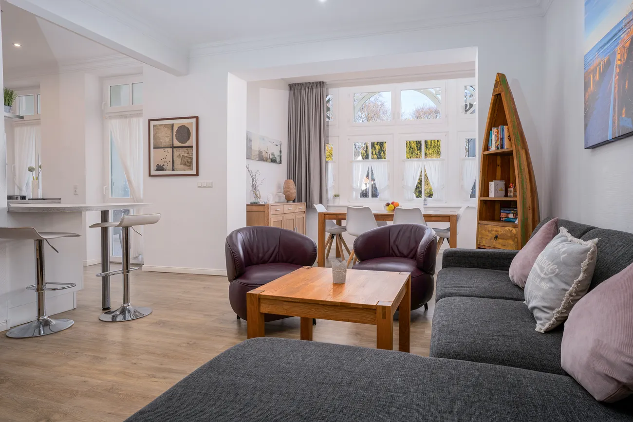 Wohnung 1 Typ 6 Villa Eden 3 Wohnbereich Villa Eden Ferienwohnung 1 in Binz