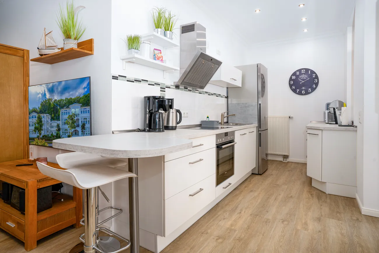 Wohnung 1 Typ 6 Villa Eden 7 Küche Villa Eden Ferienwohnung 1 in Binz