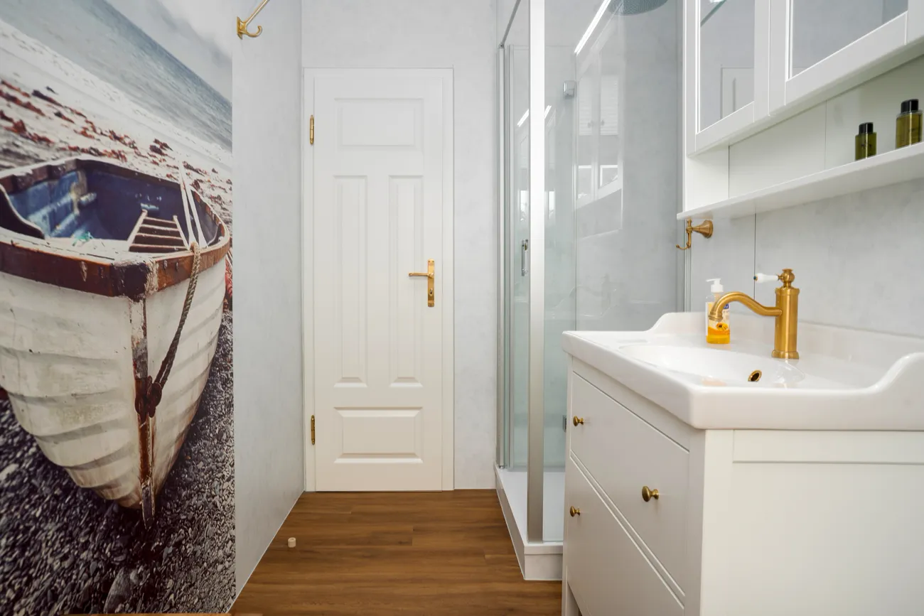 Strandidyll Wohnung 4 19 neues Duschbad mit Tageslicht Ferienwohnung 4 Strandidyll Binz
