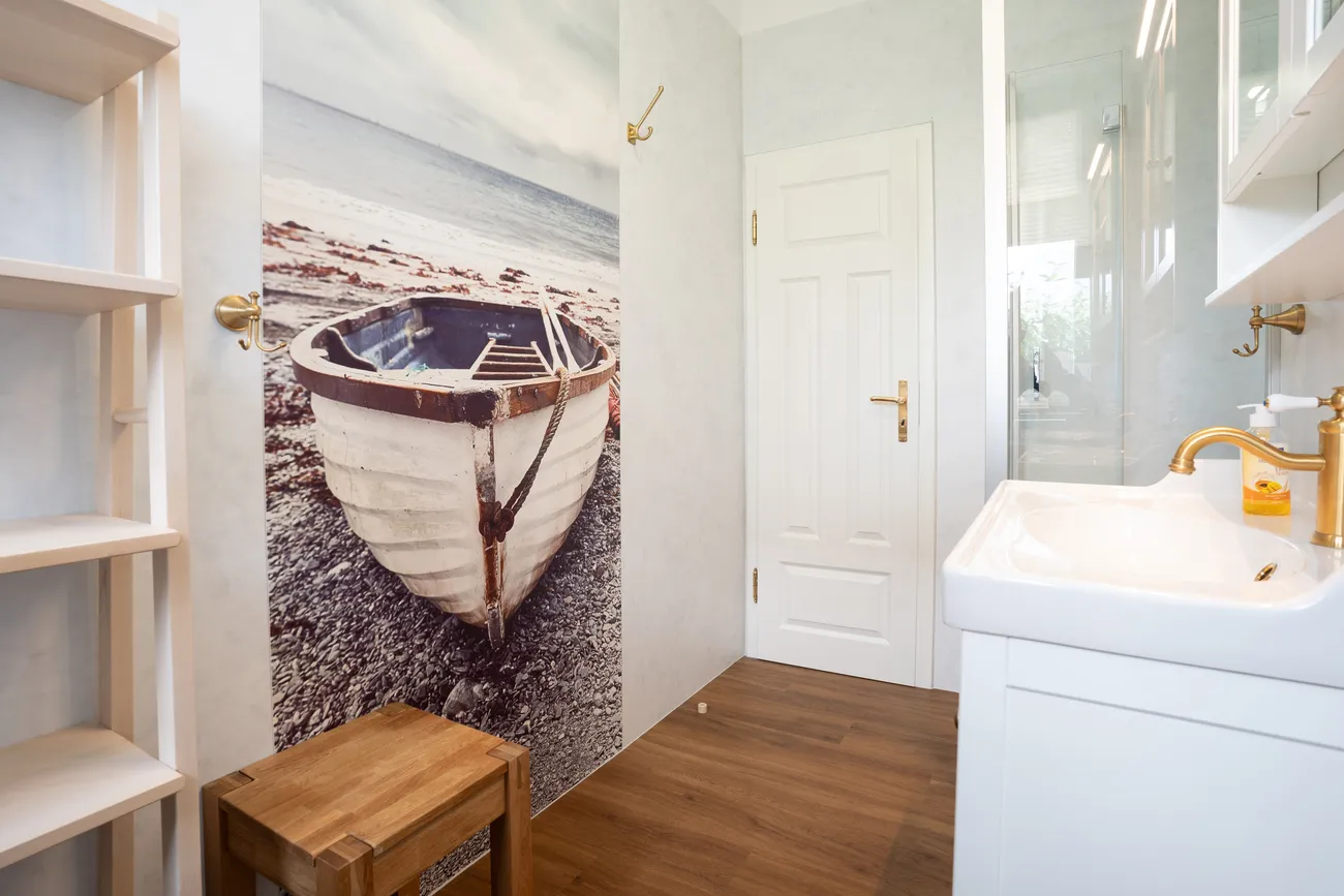 Strandidyll Wohnung 4 20 neues Duschbad mit Tageslicht Ferienwohnung 4 Strandidyll Binz