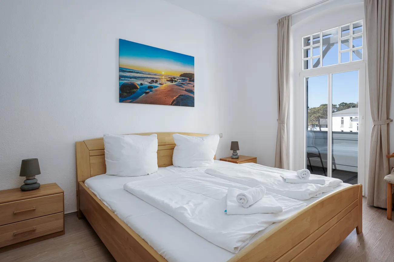 Schlafzimmer Metropol Ferienwohnung 10