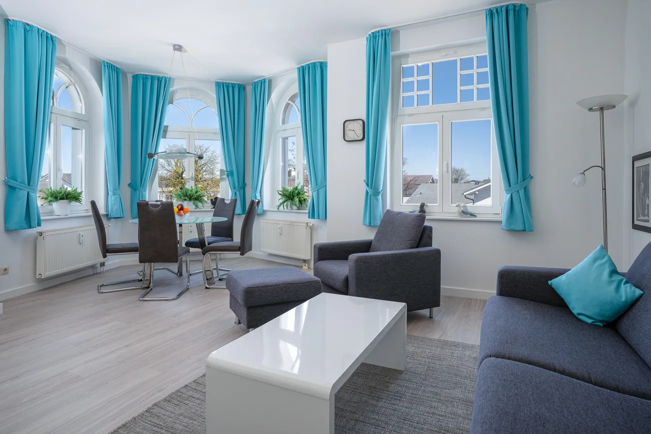 Wohnbereich Metropol Ferienwohnung 10