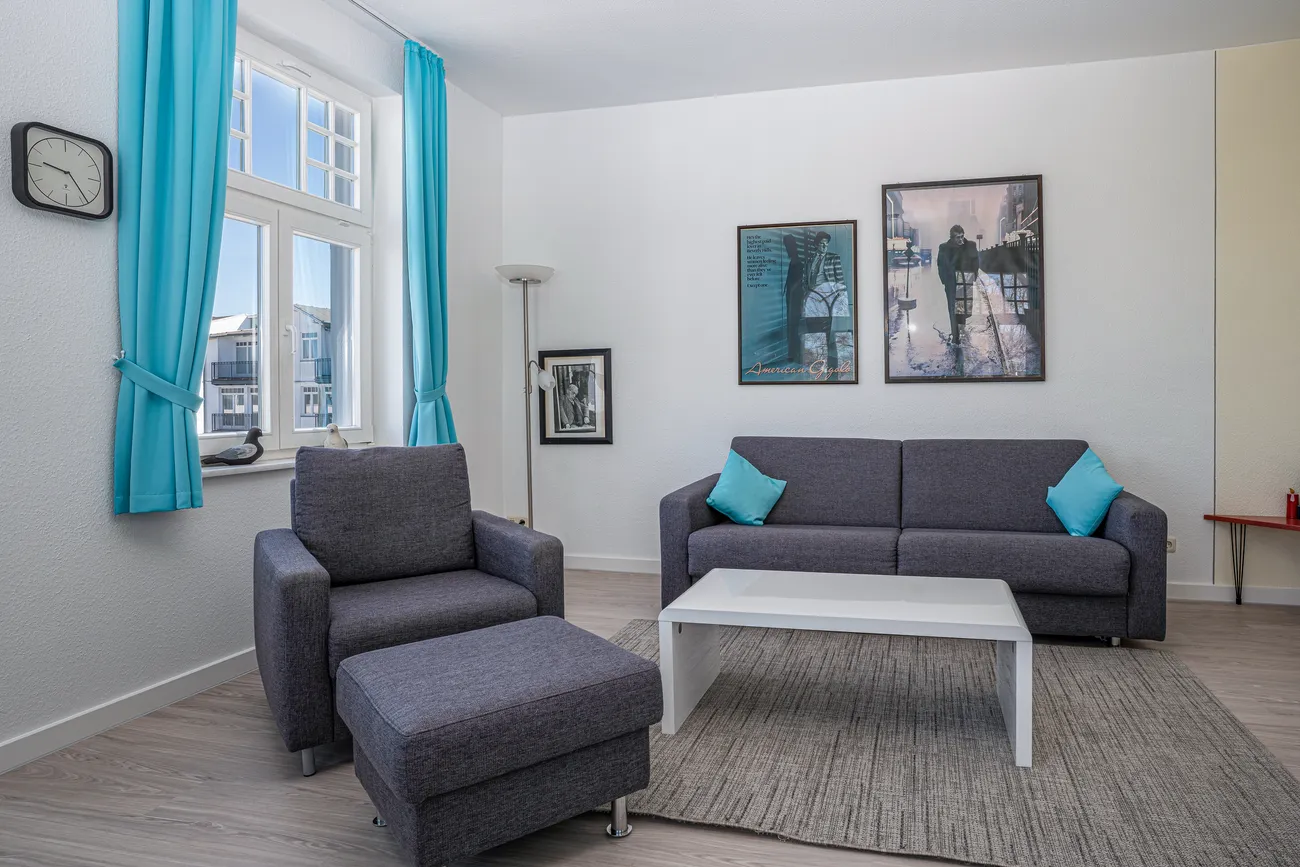 Wohnbereich Metropol Ferienwohnung 10