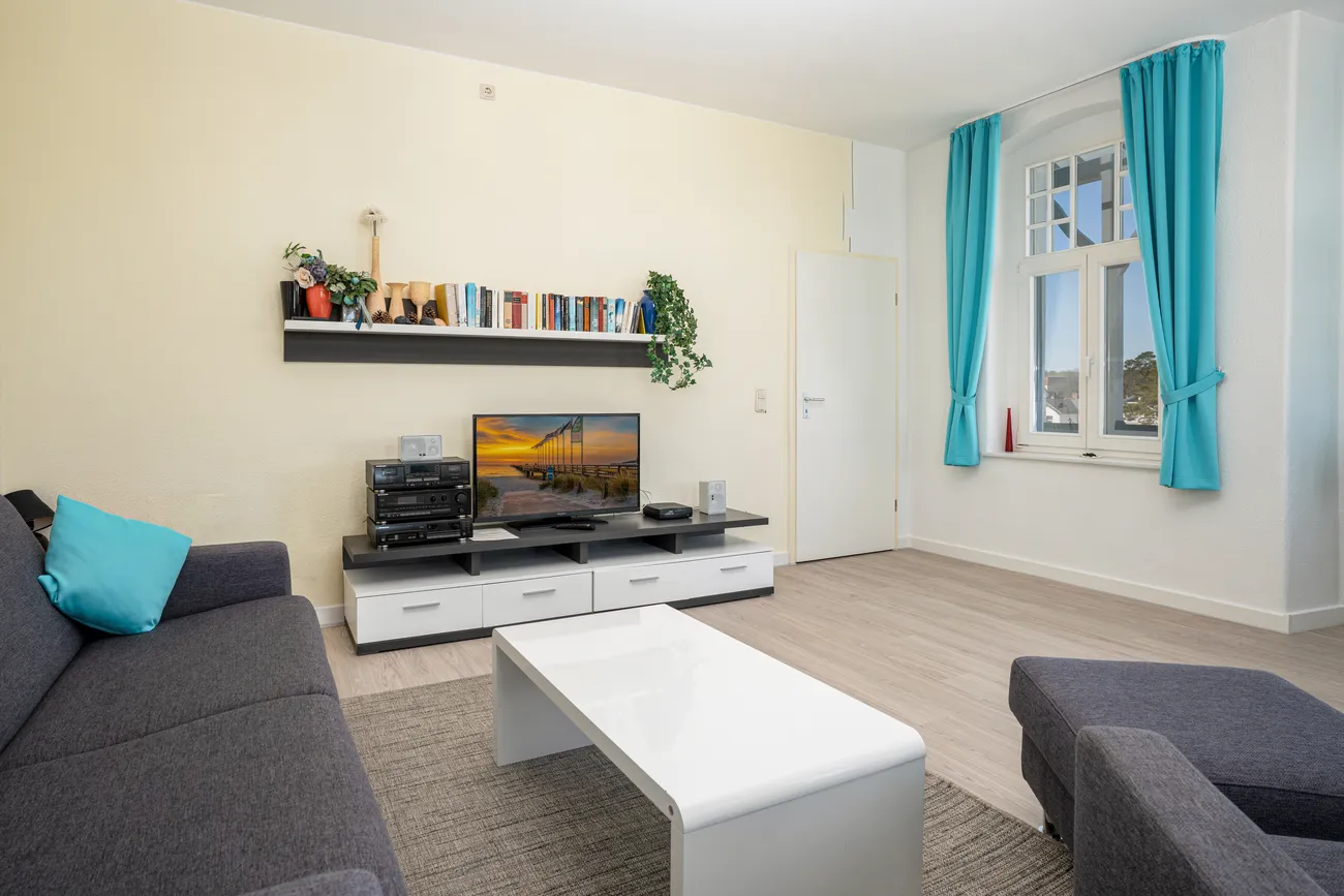 Wohnbereich Metropol Ferienwohnung 10