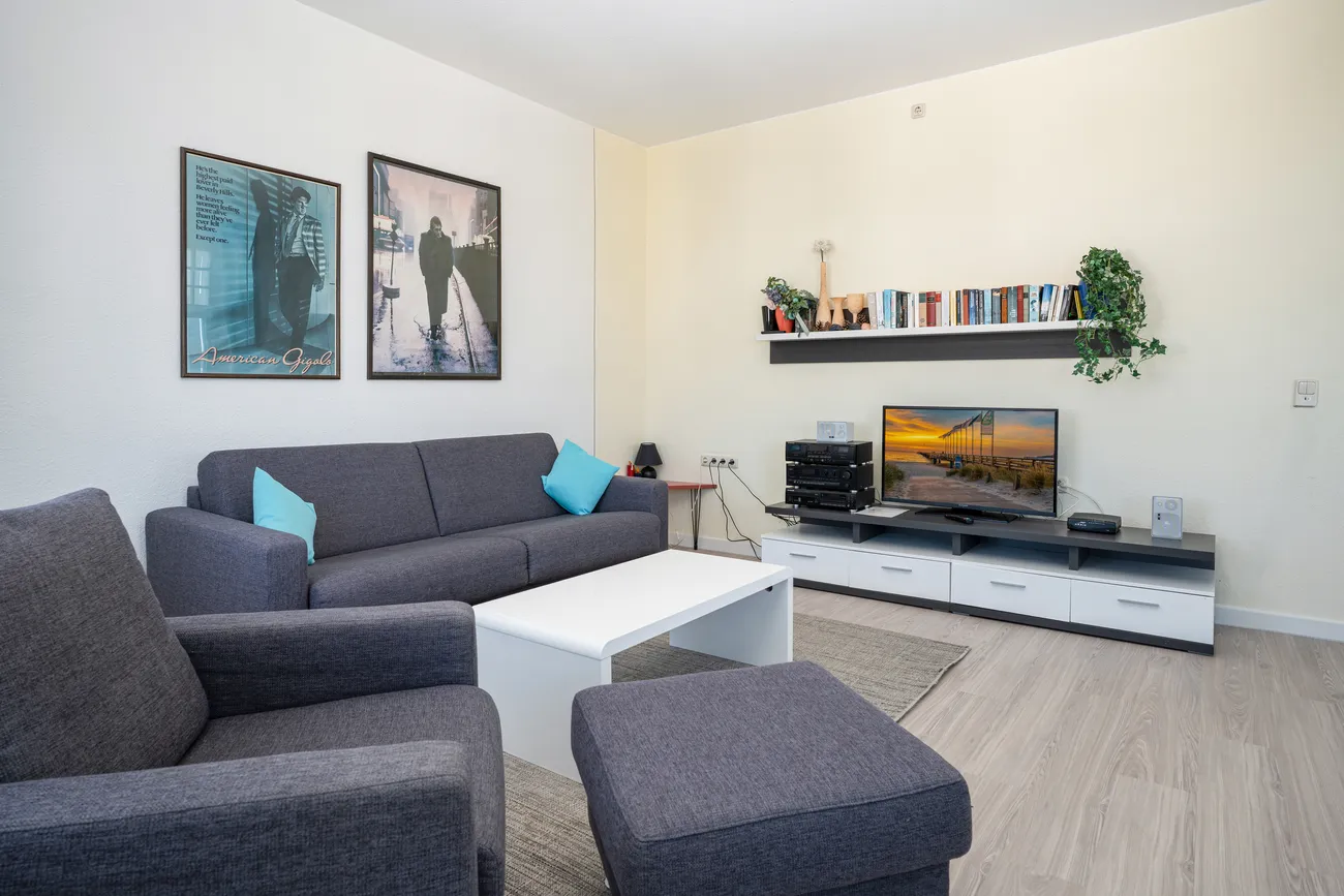 Wohnbereich Metropol Ferienwohnung 10