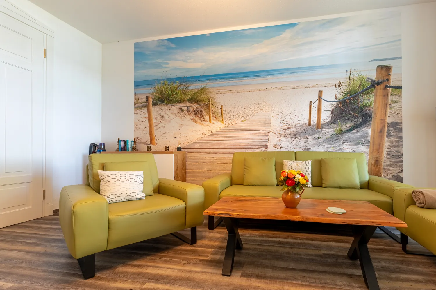 Strandidyll Wohnung 4 8 Wohnzimmer Fewo 4 Strandiydyll Binz