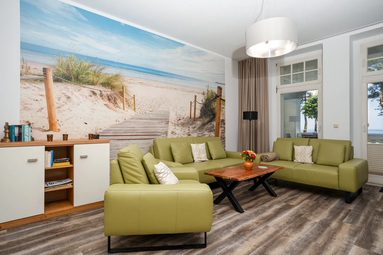 Strandidyll Wohnung 4 3 Wohnzimmer Fewo 4 Strandiydyll Binz
